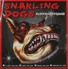 סט מיתרים לחשמלית SNARLING DOGS 0.09
