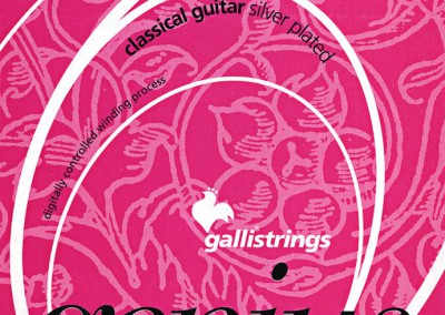 סט מיתרים לגיטרה קלאסית GALLI GR65 NORMAL